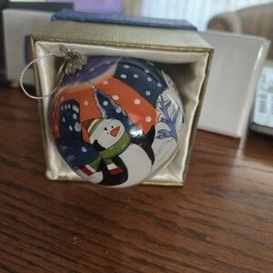 Pier 1 penguin ornament